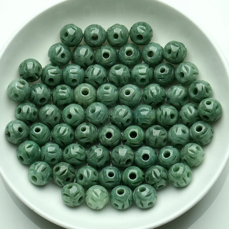 10X10X10mm Natural Jade Beads Jadeite Bead WBD68