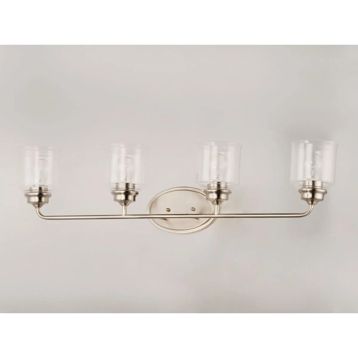 Acadia 35 in. 4 Lights Vanity Light Satin Nickel Finish