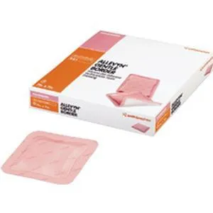 ALLEVYN Gentle Border Gel Adhesive Dressing 7" x 7"