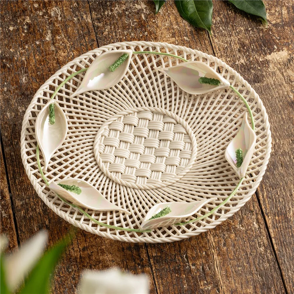 Belleek Classic Lily Basket