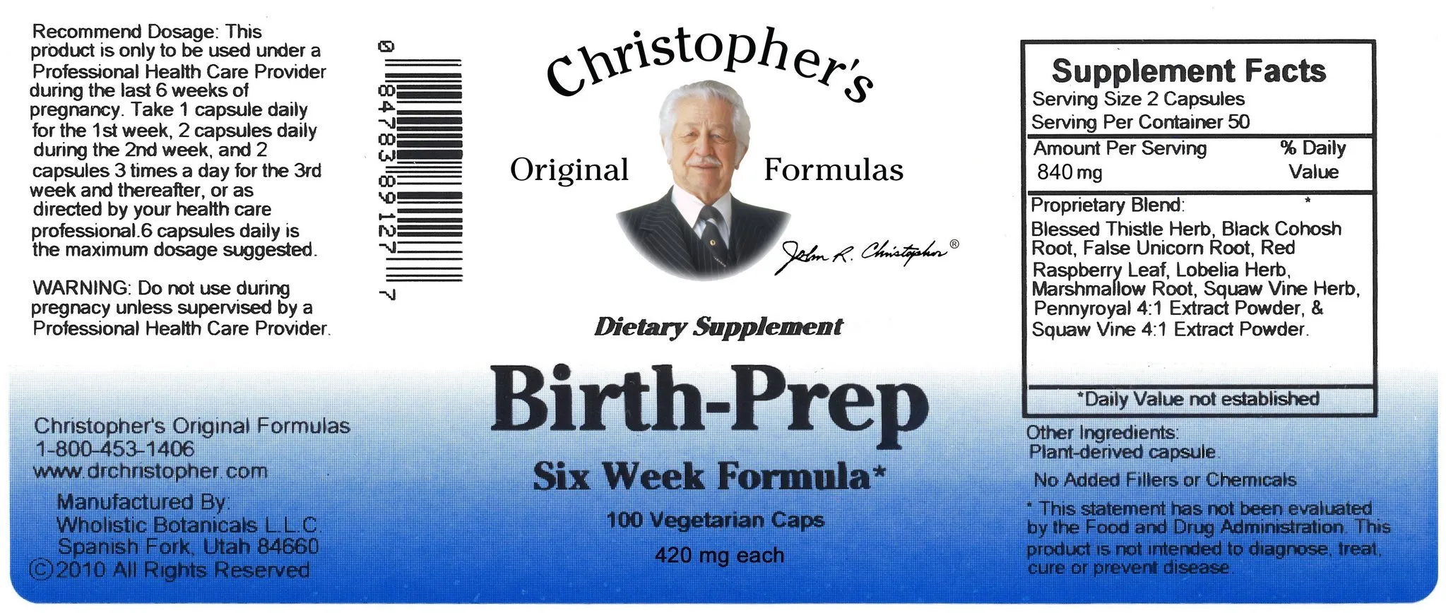 Birth-Prep - 100 Capsules