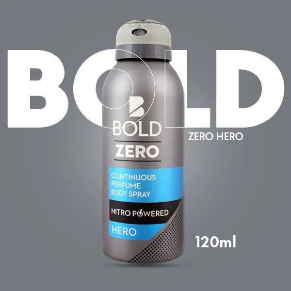 Bold Zero Hero Perfume Body Spray 120ml