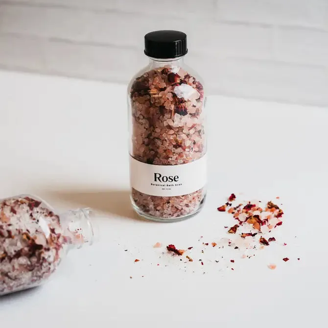 BOTANICAL BATH SOAK - ROSE