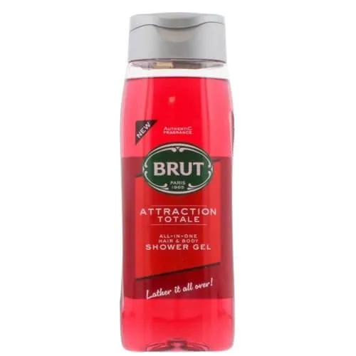 Brut Attraction Totale Shower Gel 500ml