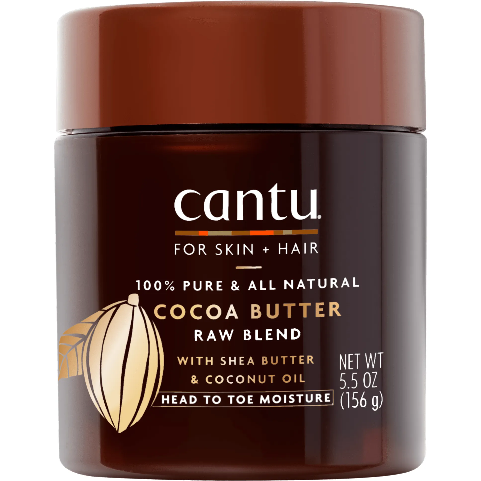 Cantu: Cocoa Butter Raw Blend Head to Toe Moisture 5.5oz