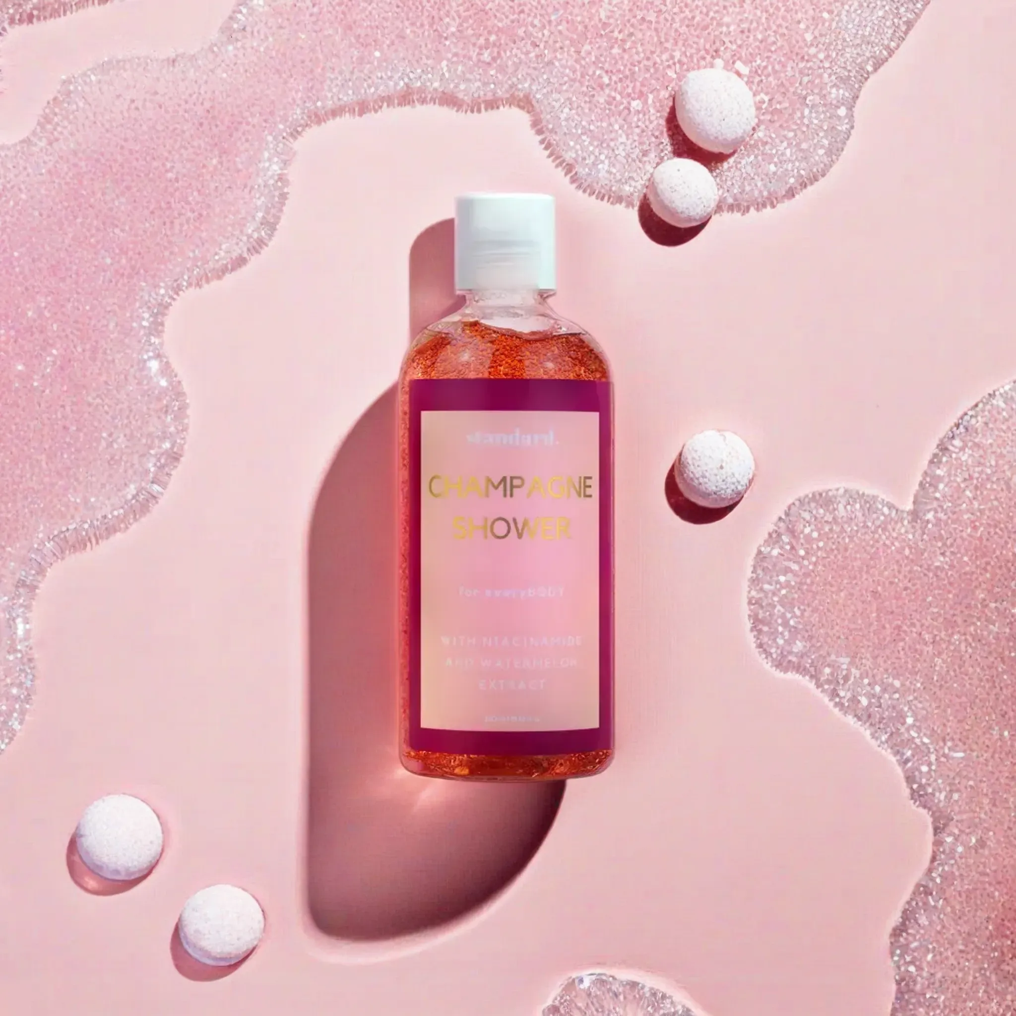 Champagne Shower Body Wash with Niacinamide & Watermelon Extract