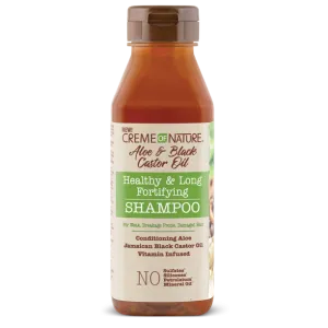 Creme of Nature Aloe & Black Castor Oil Fortifying Shampoo 12 oz