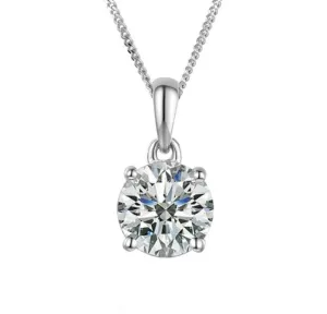 Cubic Zirconia Purity Necklace