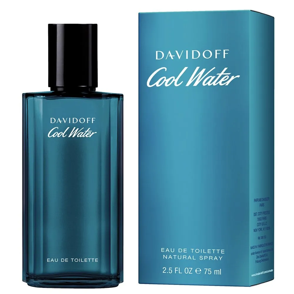 Davidoff Cool Water for Men Eau De Toilette 75ml