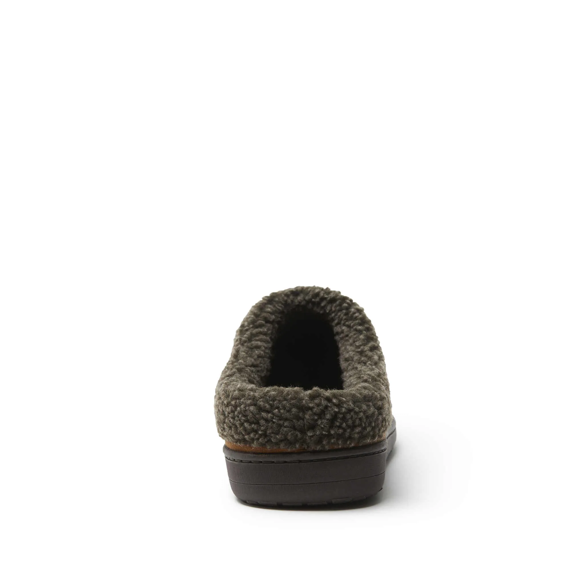 Dearfoams | Brendan Microfiber Suede Clog Slippers | Men's