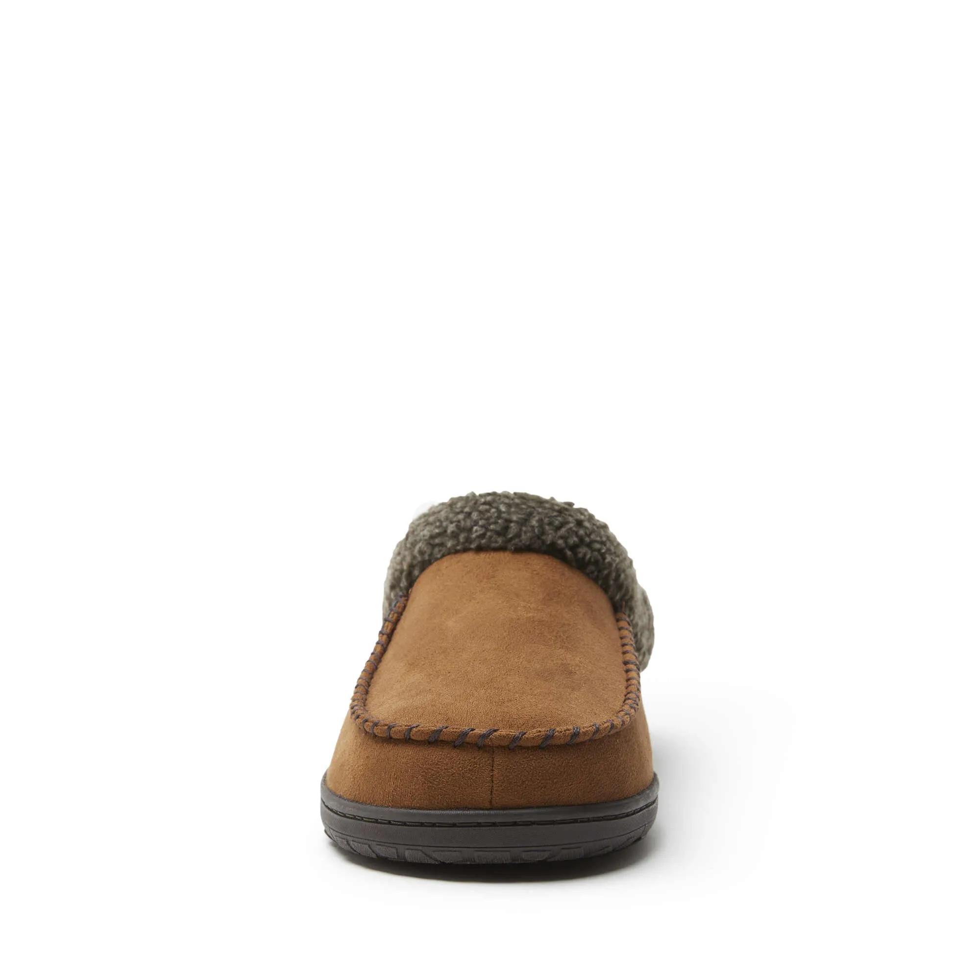 Dearfoams | Brendan Microfiber Suede Clog Slippers | Men's