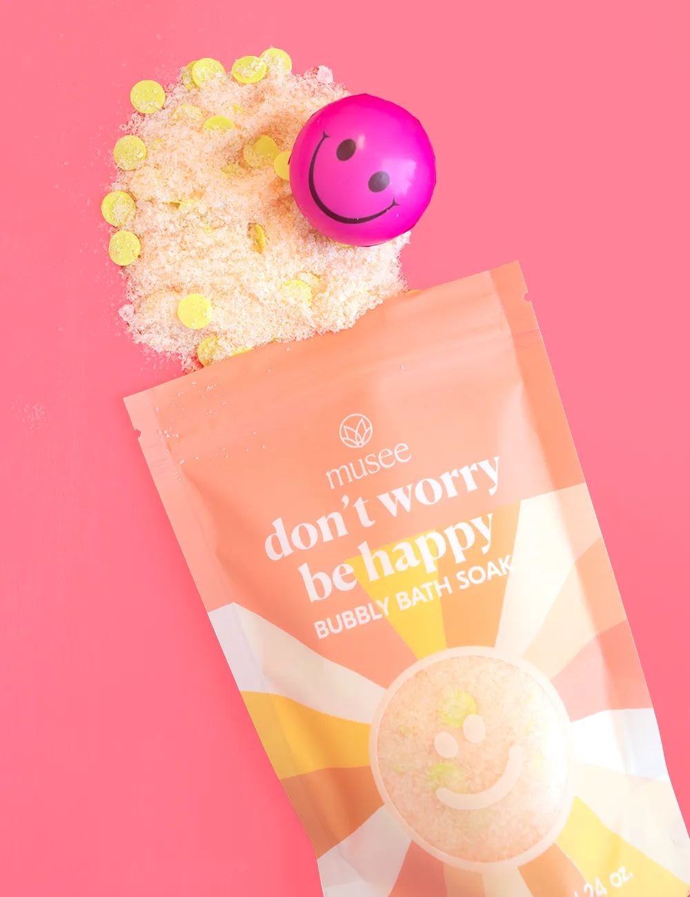 Don't Worry Be Happy Bubbly Bath Soak