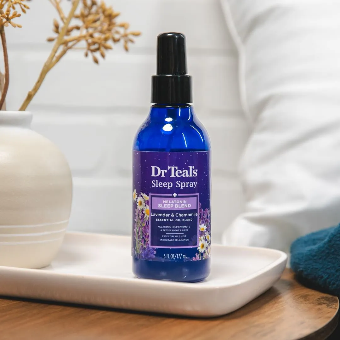 Dr. Teal's Sleep Spray   Melatonin Sleep blend 177ml – Lavender and Chamomile