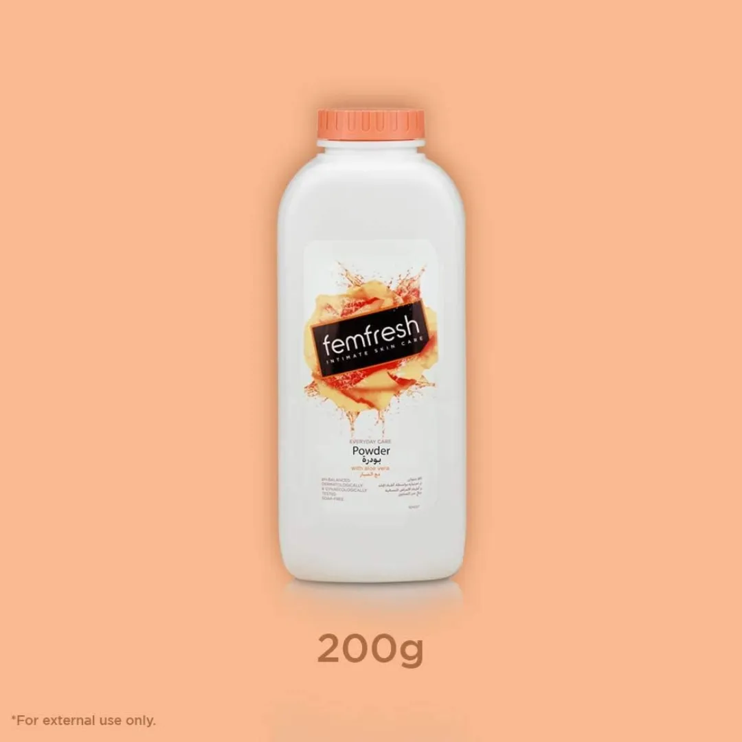 Femfresh Lightly Fragranced Absorbent Body Powder 200G (T)