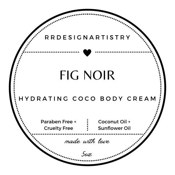 Fig Noir Body Cream