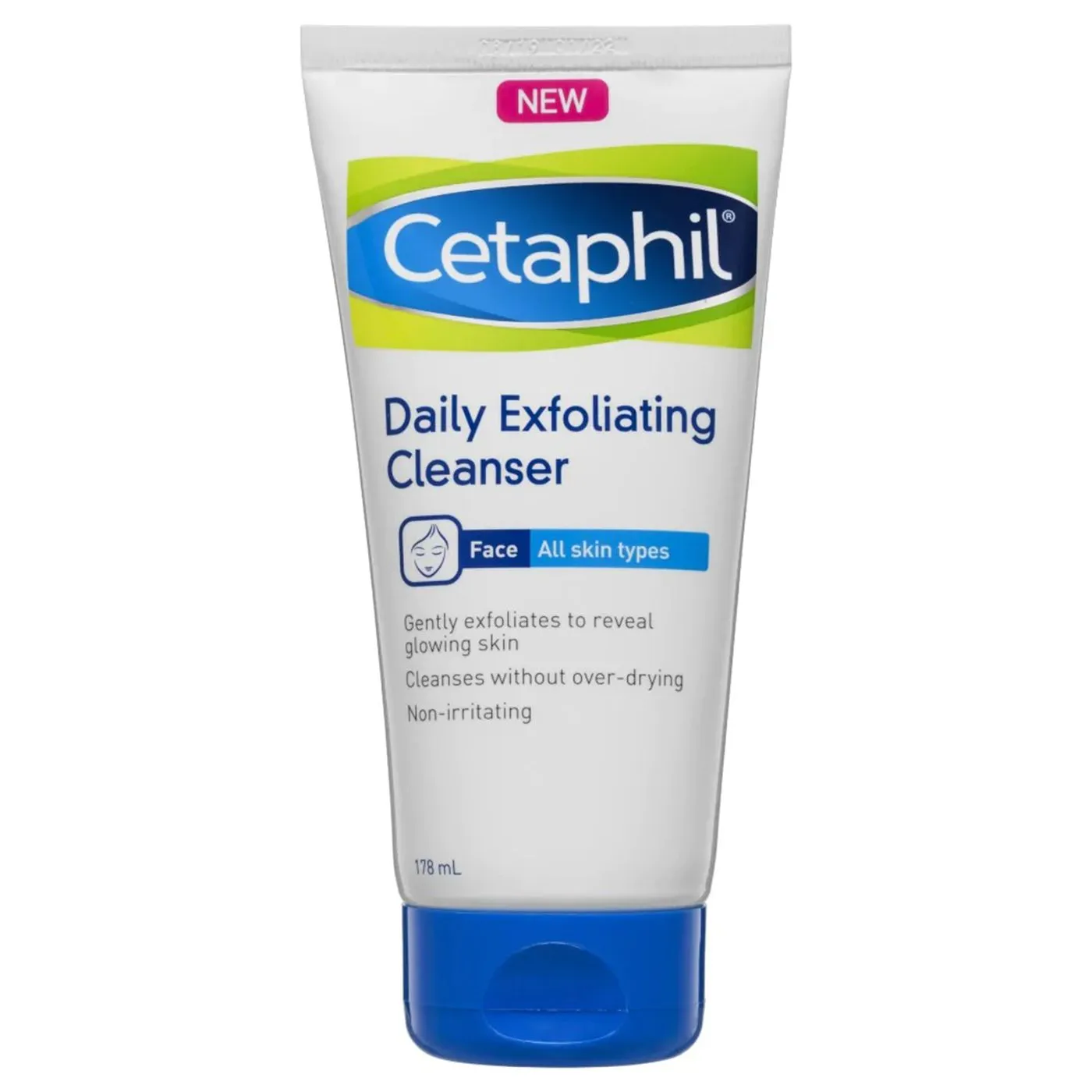 Galderma Cetaphil Gentle Exfoliating Facial Foam Cleanser 178 ML