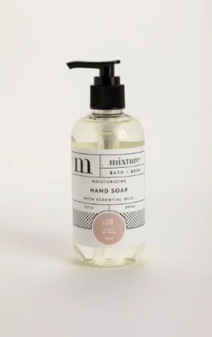 Hand Soap Round - Blanc De Noir