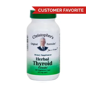 Herbal Thyroid - 100 Capsules