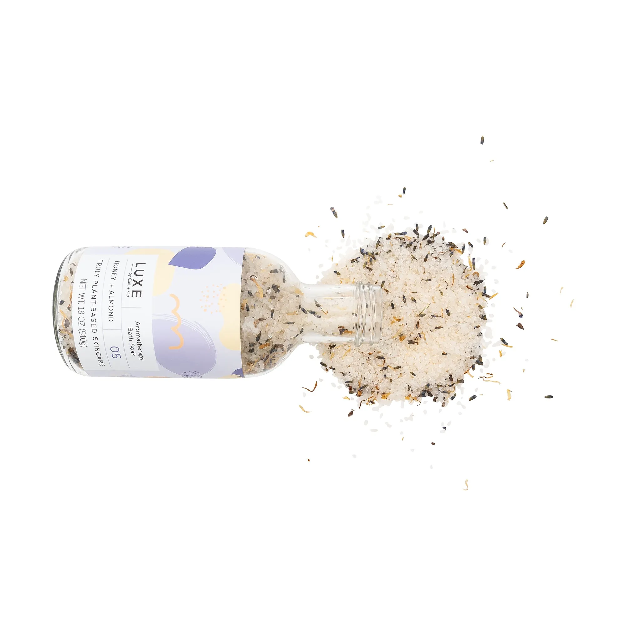 Honey   Almond Aromatherapy Bath Salt Soak