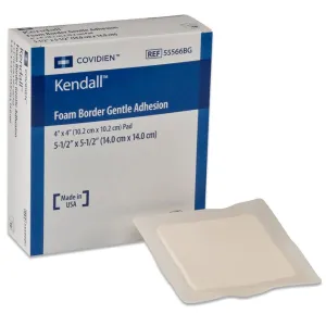 Kendall™ Foam Border Gentle Silicone Adhesion Dressings