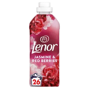 Lenor Wellbeing Jasmine & Red Berries Fabric Conditioner 858ml, 26 Wash