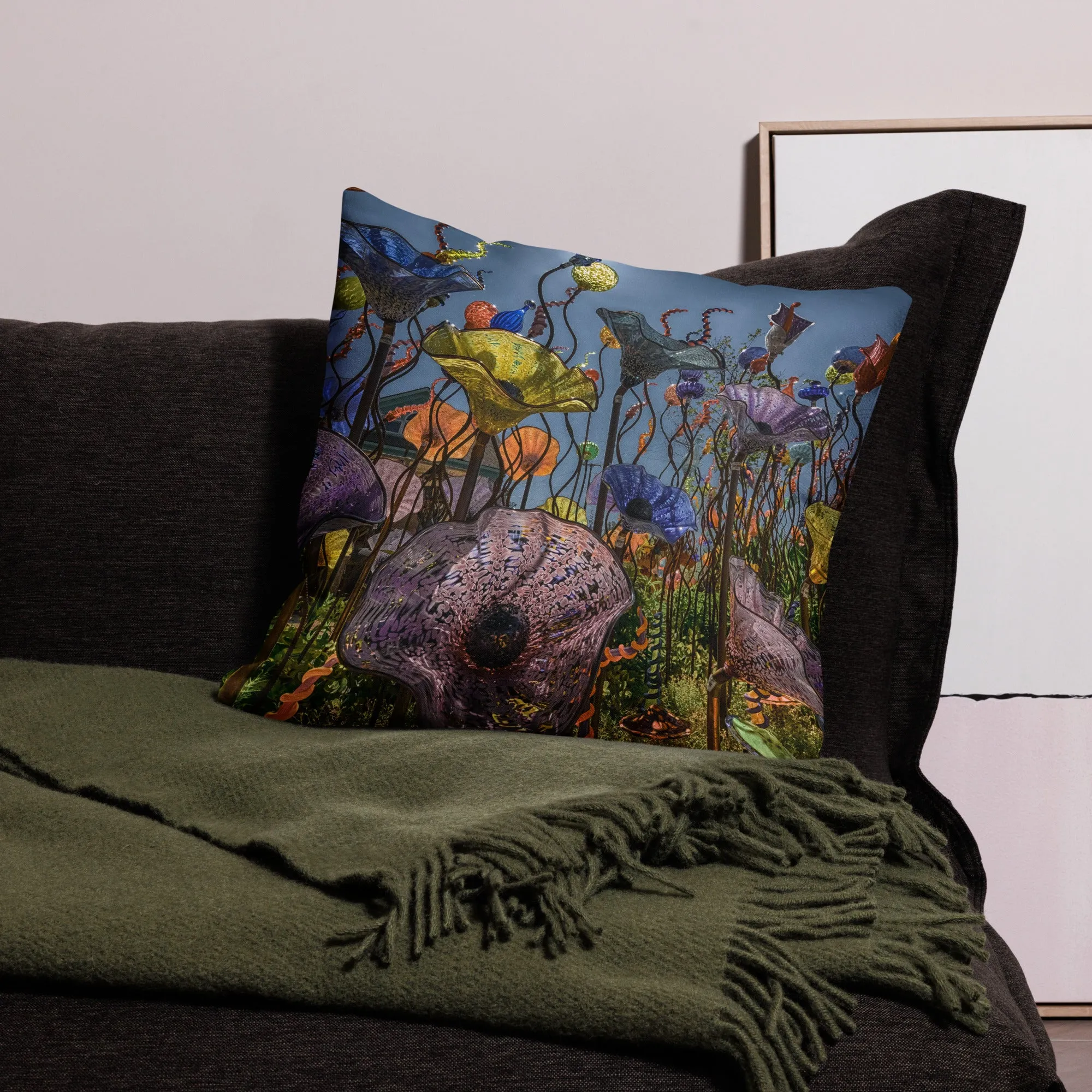 Magic Glass Premium Art Pillow