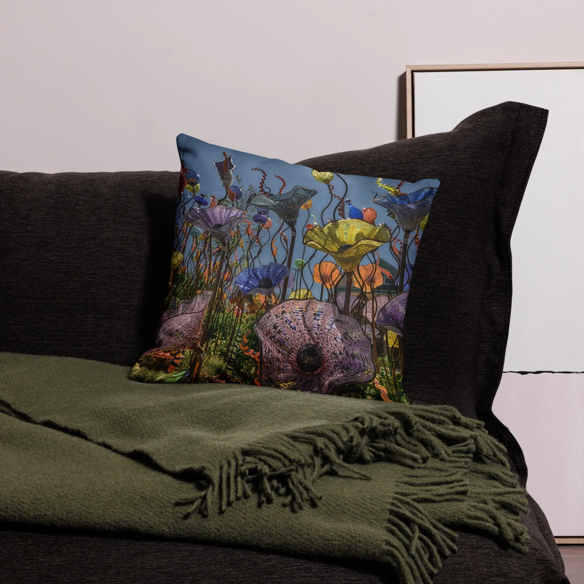 Magic Glass Premium Art Pillow