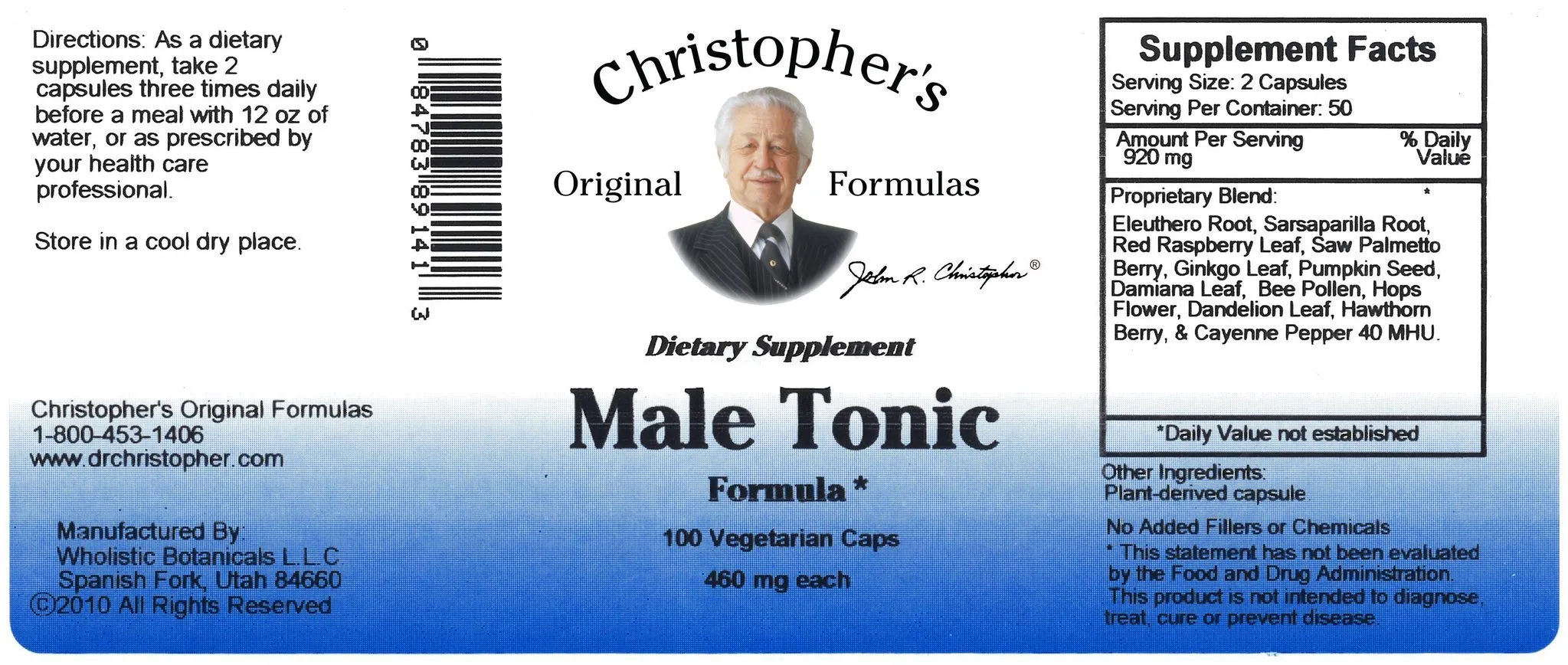 Male Tonic - 100 Capsules