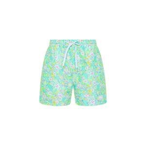 Men's Swim Trunks - Hibiscus Fizz