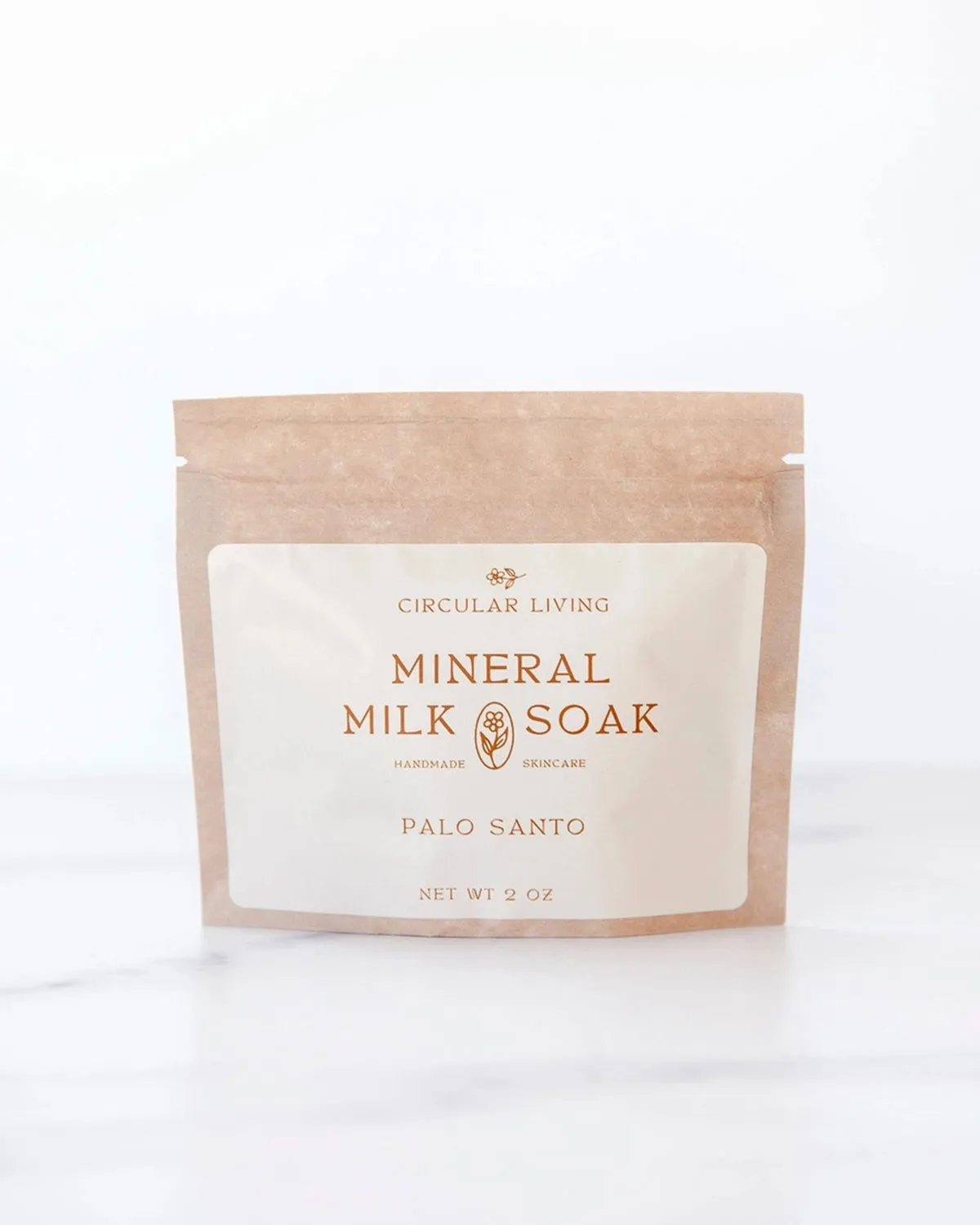 Mineral Milk Soak Sachet - Palo Santo