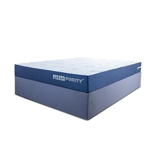 MM FOAM Purity  100% Natural Pincore Latex Hybrid Mattress | Hypoallergenic | High-Density PU Foam | Plush Design with 10-Year Warranty | King, 84 x 72 x 6