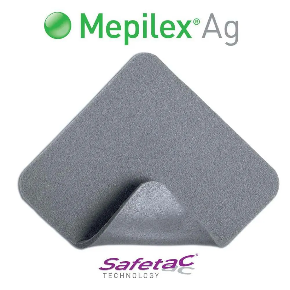 Molnlycke 287310 Mepilex Ag Foam Dressing 15cm x 15cm