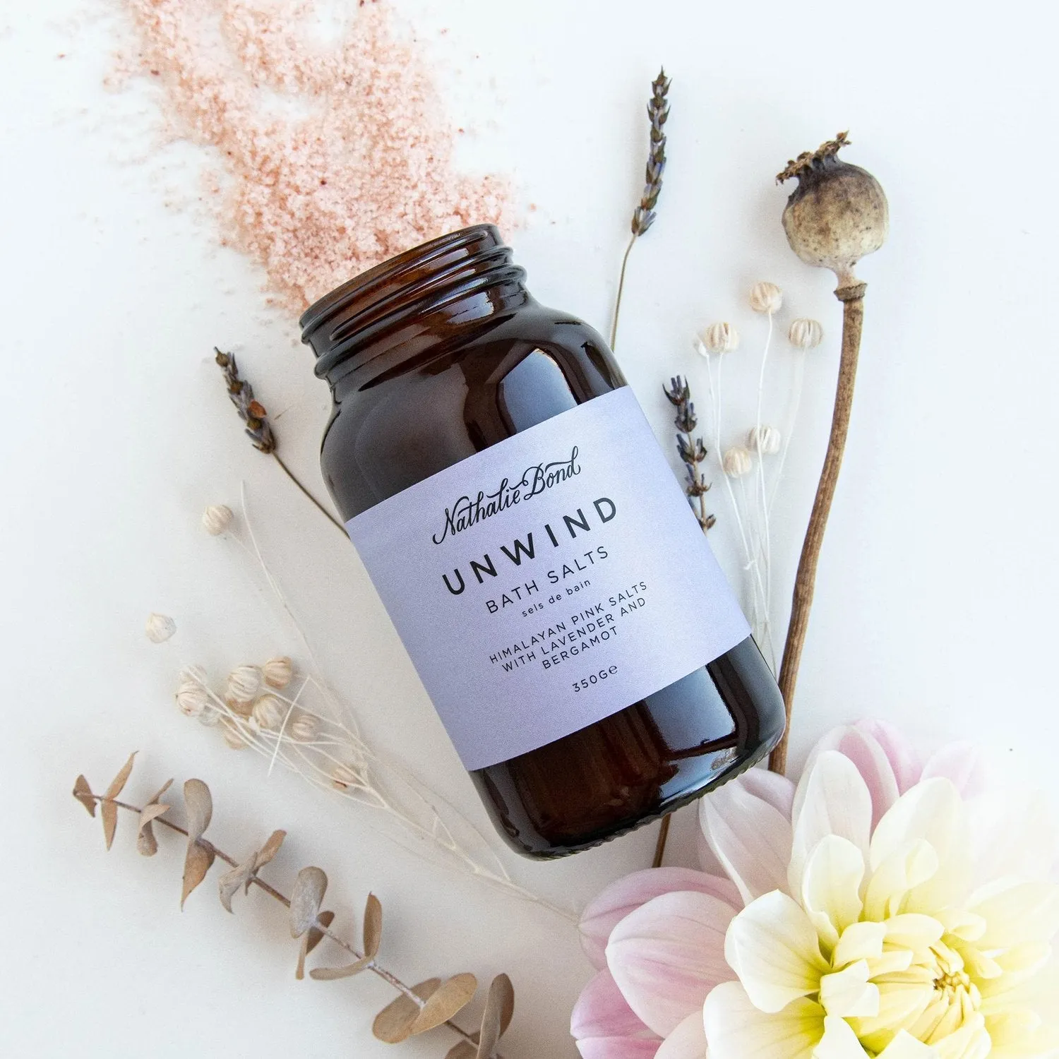 Nathalie Bond - Organic Bath Salts Unwind