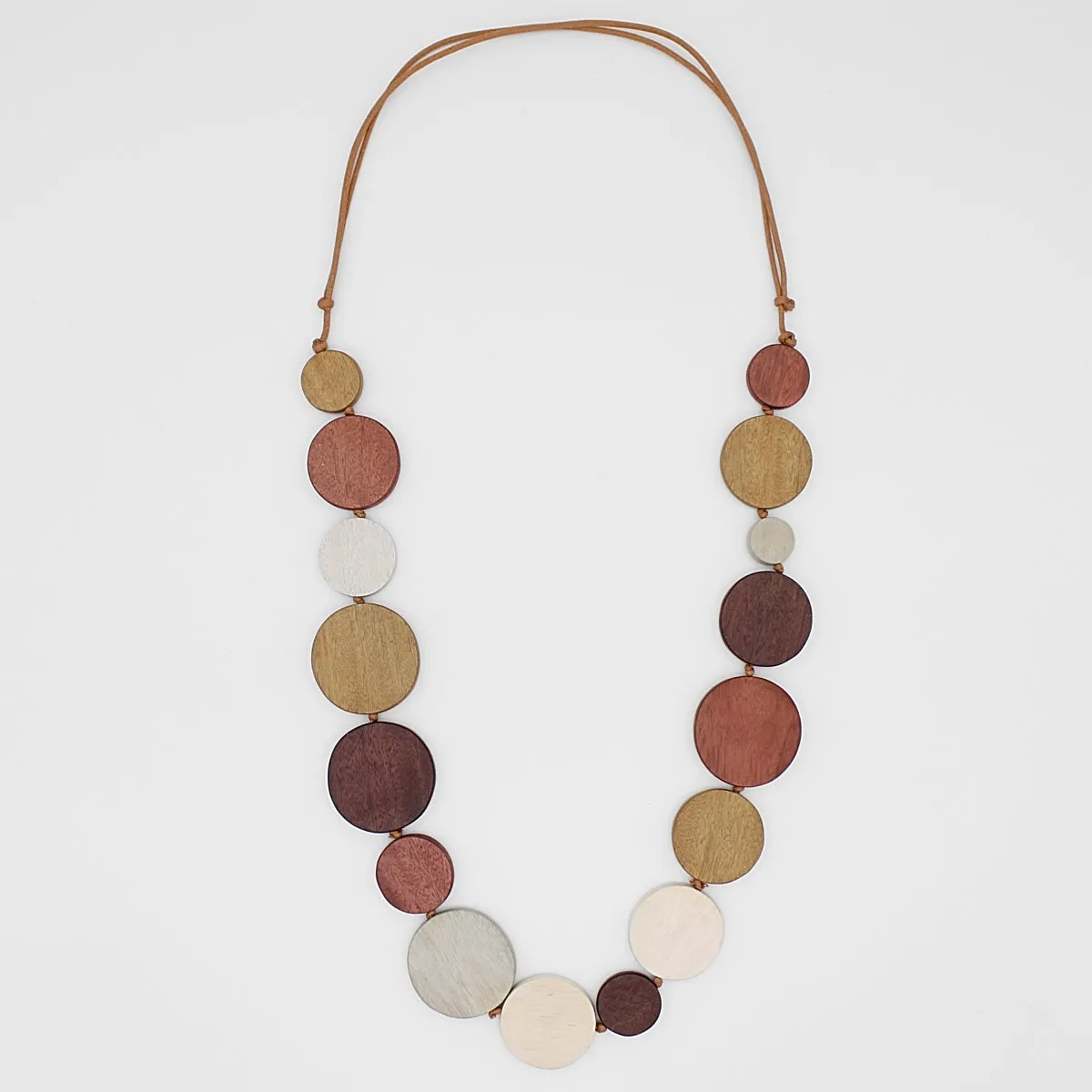 Natural Caryn Circle Necklace