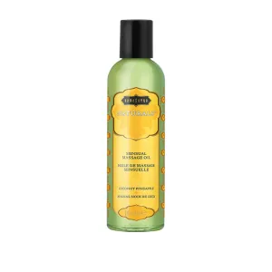 Naturals Massage Oil Coconut Pineapple 2 oz.