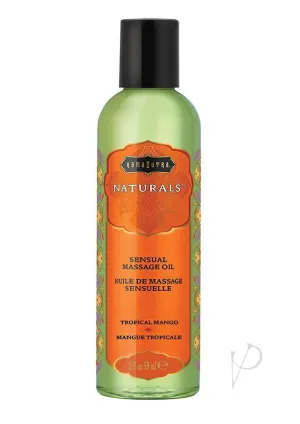 Naturals Massage Oil Tropical Mango 2oz