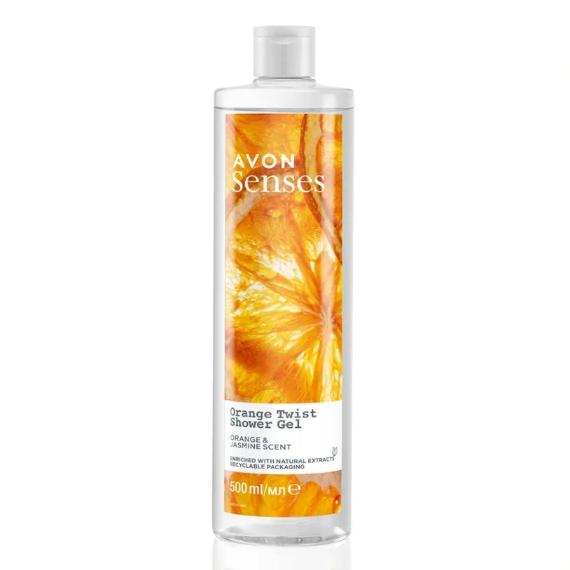 Orange & Jasmine Shower Gel - 500ml