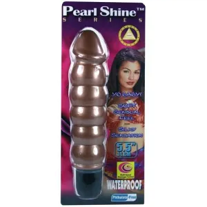 Pearl Shine Beads - Brown