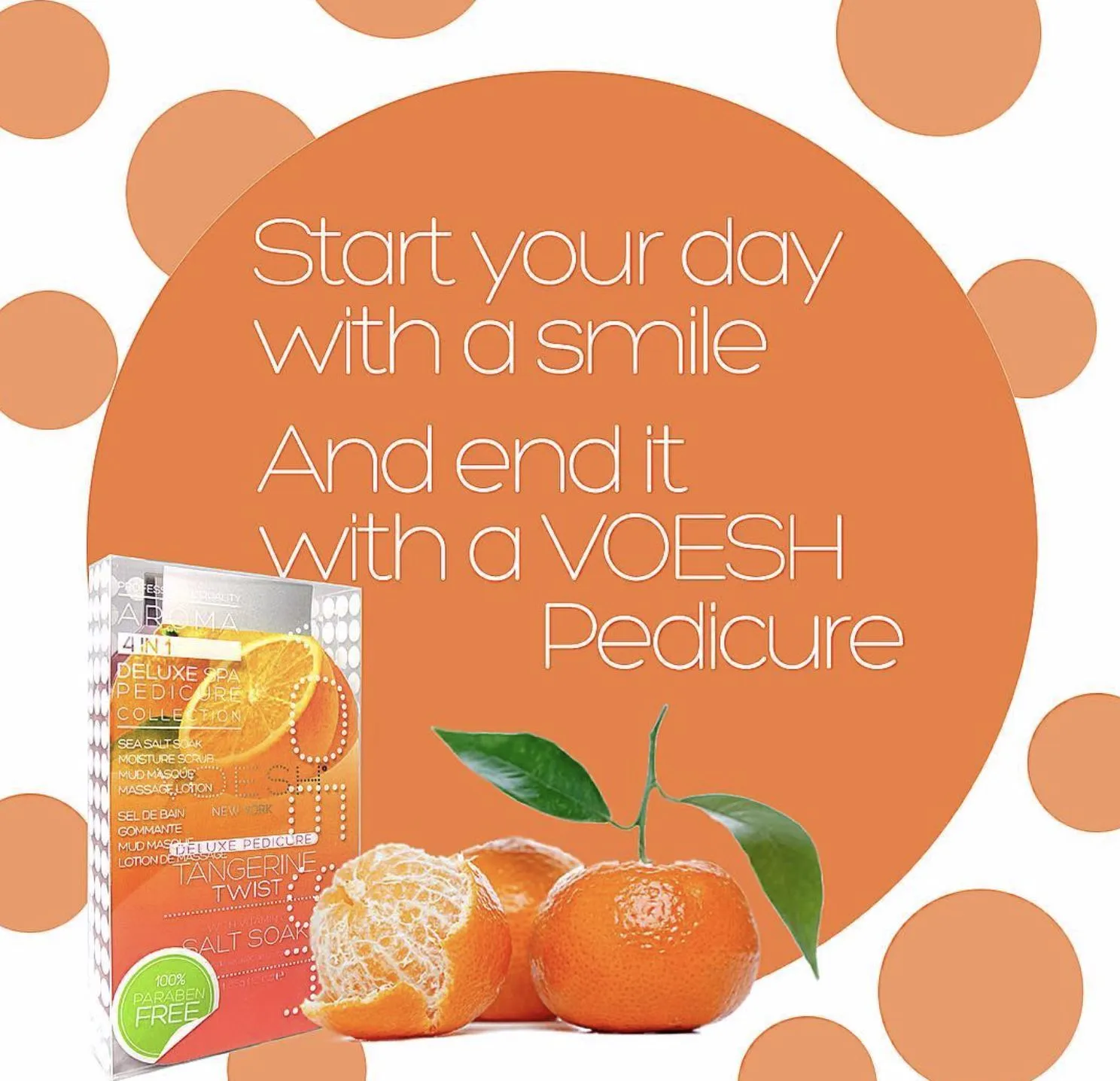 Pedi-in-a-Box Tangerine Twist - Voesh