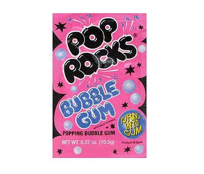 Pop Rocks Bubble Gum Popping Candy .33oz | 1ct