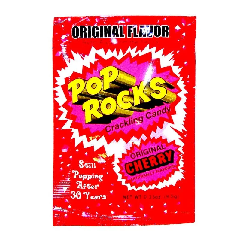 Pop Rocks Cherry Popping Candy .33oz | 1ct