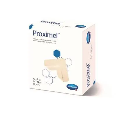 Proximel® Five-Layer Silicone Foam Bordered Dressing