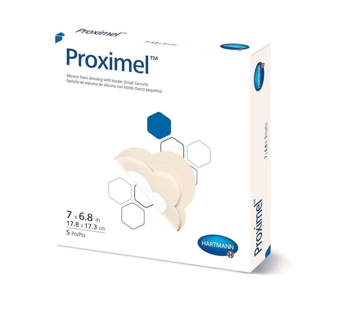 Proximel® Five-Layer Silicone Foam Bordered Dressing