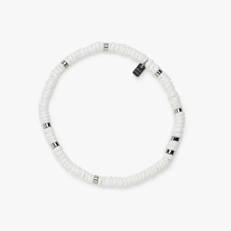 PURA V PUKA SHELL STRETCH ANKLET