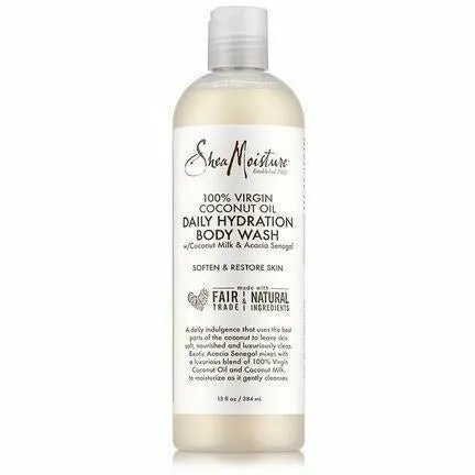 Shea Moisture: 100% Virgin Coconut Oil Daily Hydration Body Wash 13oz