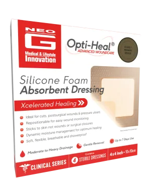 Silicone Foam Absorbent Dressing