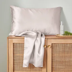 Silk Standard Pillowcase, Rose