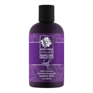 Sliquid Soak Bubble Bath Cherry Blossom 8.5 Oz.