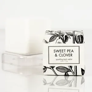 Sparkling Bath Tablet - Sweet Pea & Clover