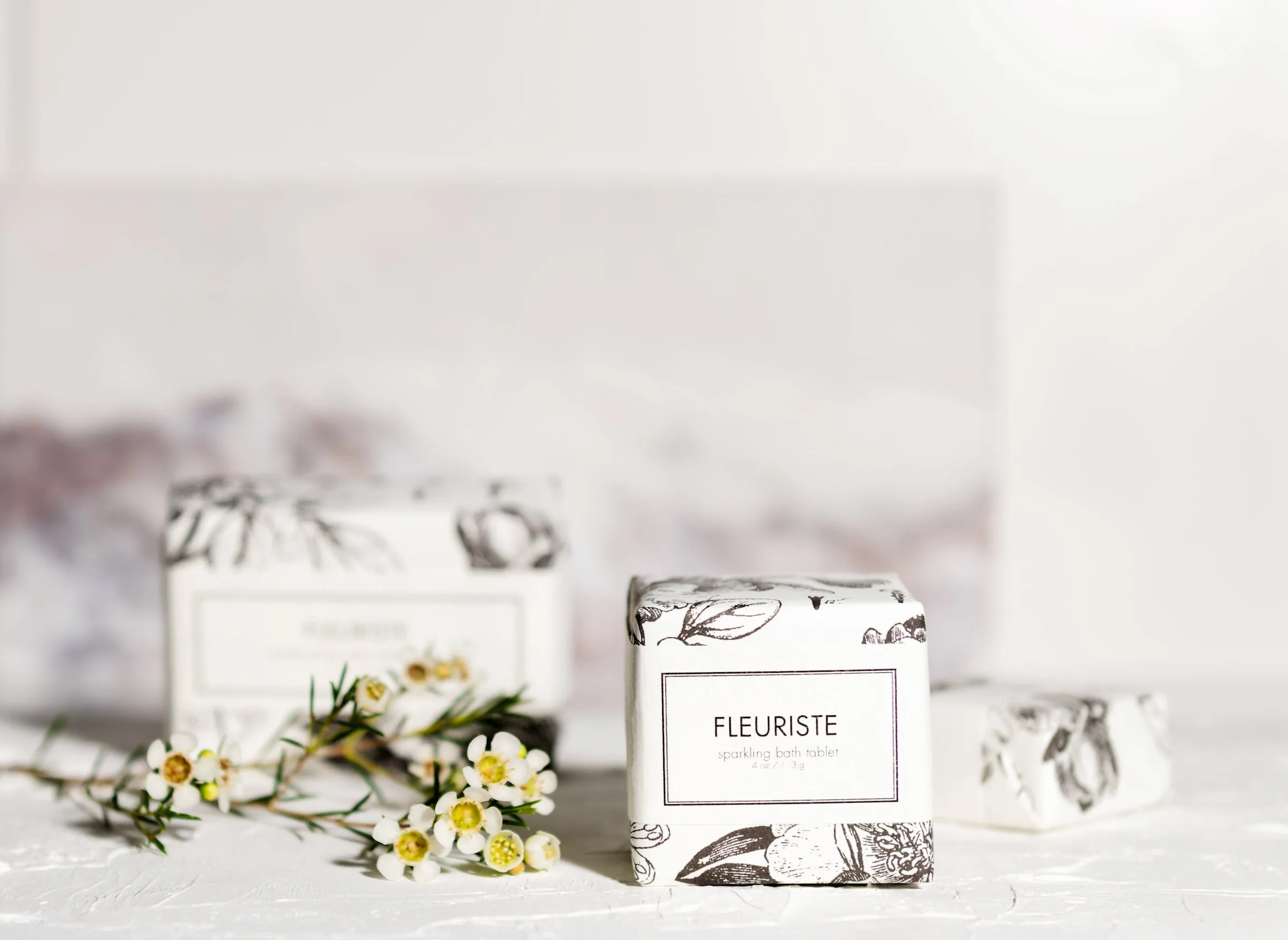 Sparkling Bath Tablets - Fleuriste